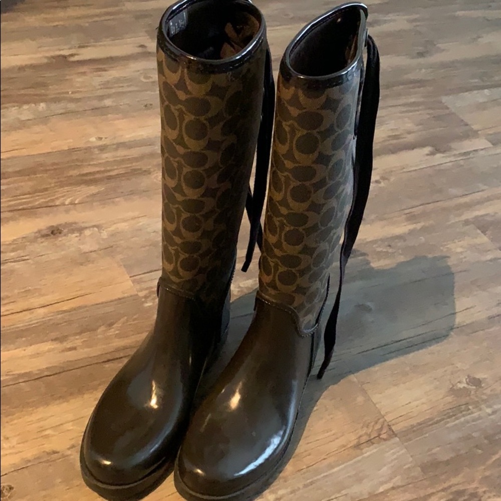 Coach Rainboots